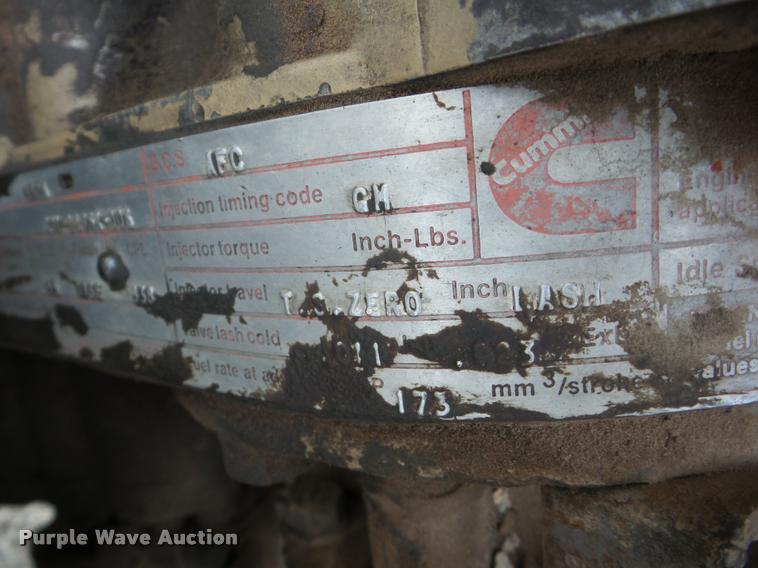 image for item F1771 1988 Freightliner FC60 dump truck