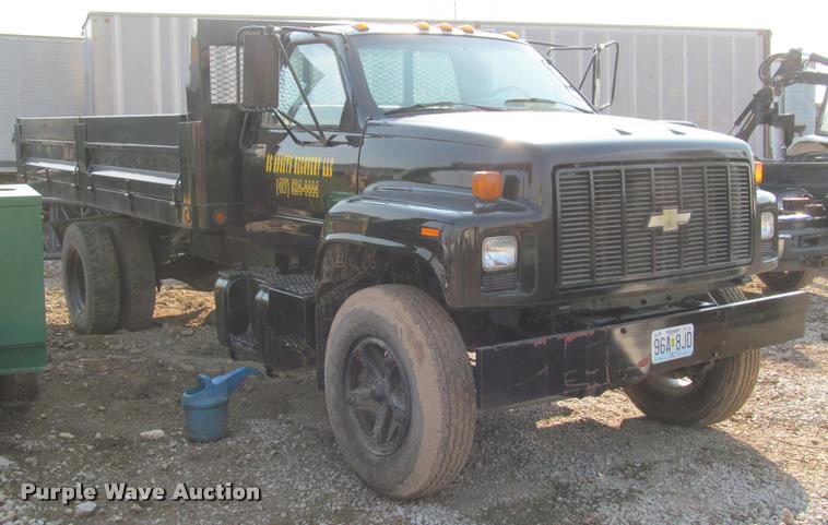 image for item J2599 1992 Chevrolet Kodiak dump truck