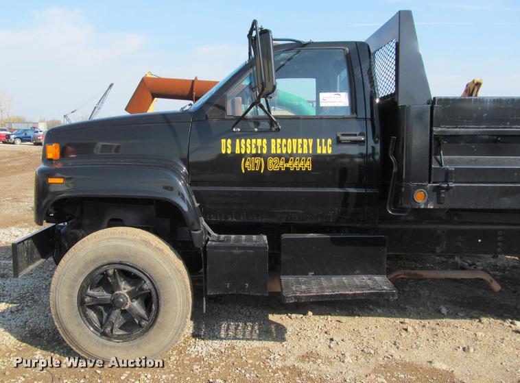 image for item J2599 1992 Chevrolet Kodiak dump truck