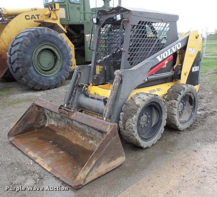 image for item J8647 Volvo MC80B skid steer