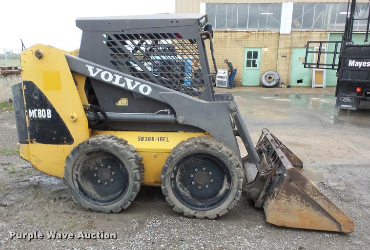 image for item J8647 Volvo MC80B skid steer