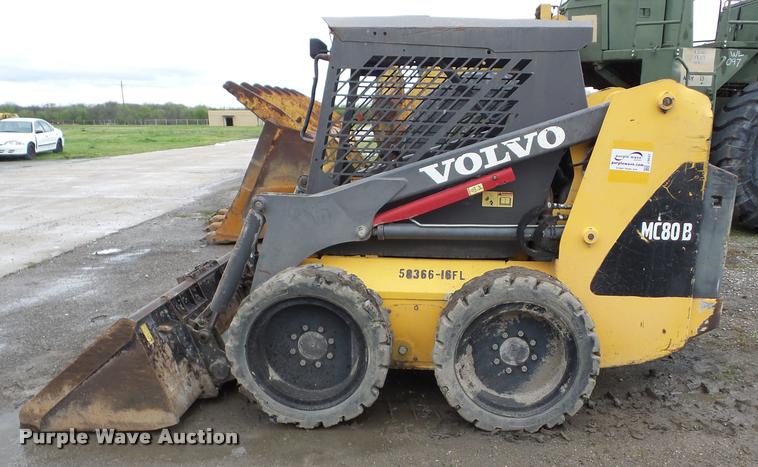 image for item J8647 Volvo MC80B skid steer