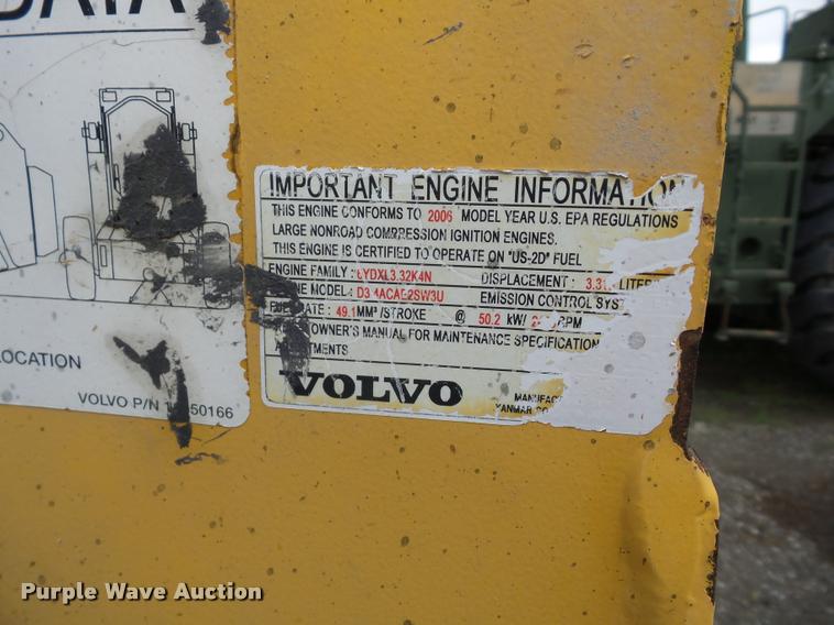 image for item J8647 Volvo MC80B skid steer