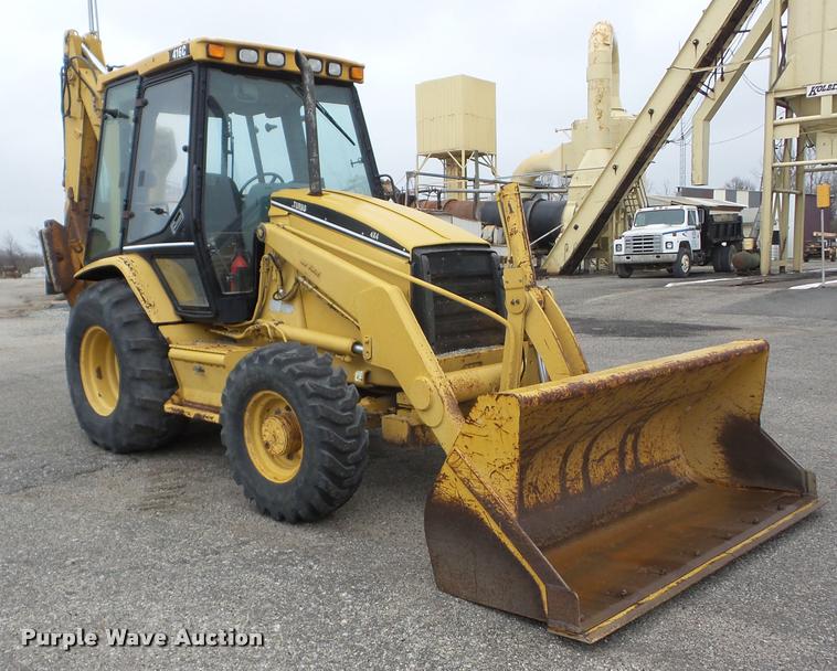 image for item J8651 1998 Caterpillar 416C backhoe