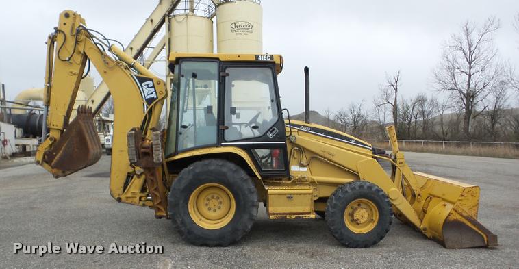 image for item J8651 1998 Caterpillar 416C backhoe
