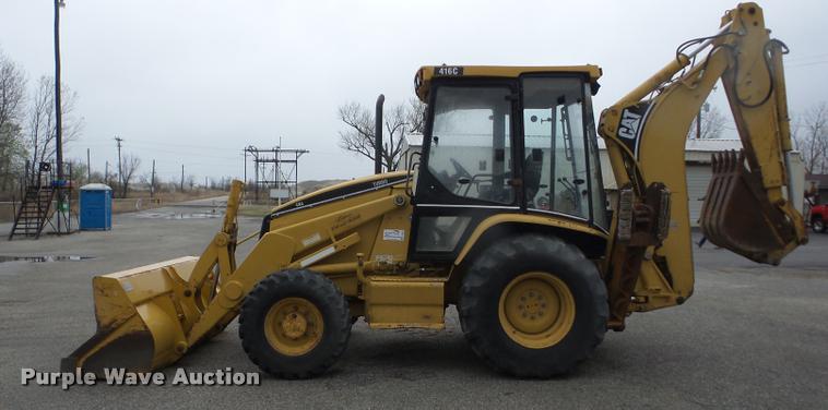 image for item J8651 1998 Caterpillar 416C backhoe