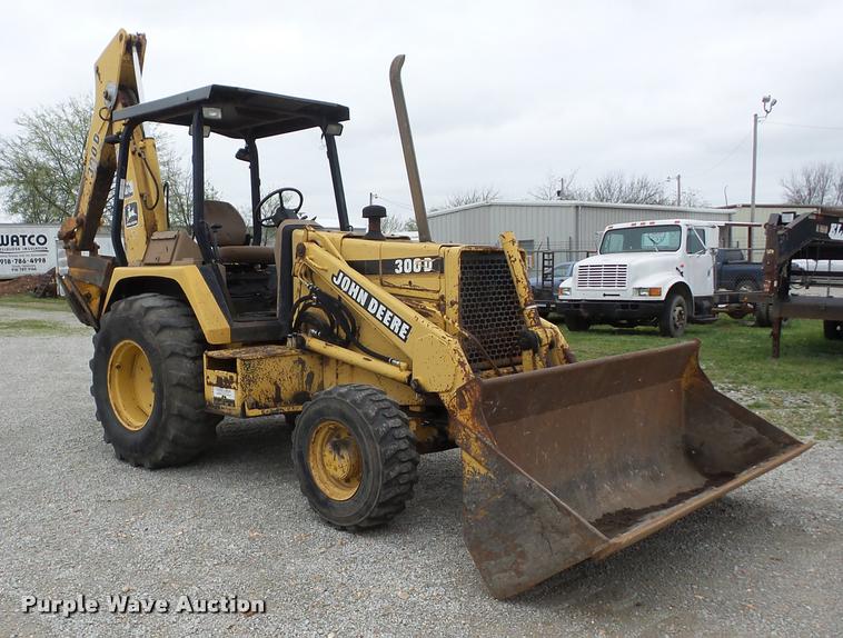 image for item J8653 1994 John Deere 300D backhoe