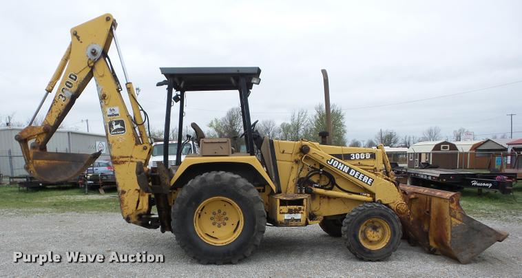 image for item J8653 1994 John Deere 300D backhoe