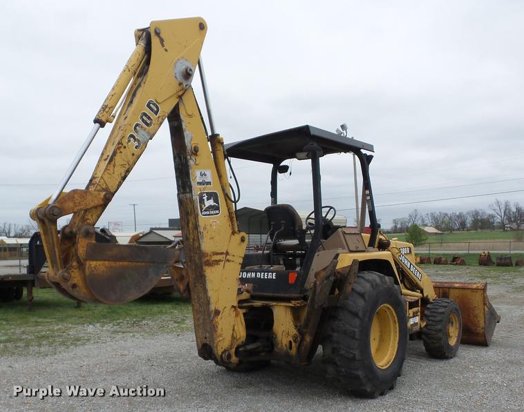 image for item J8653 1994 John Deere 300D backhoe