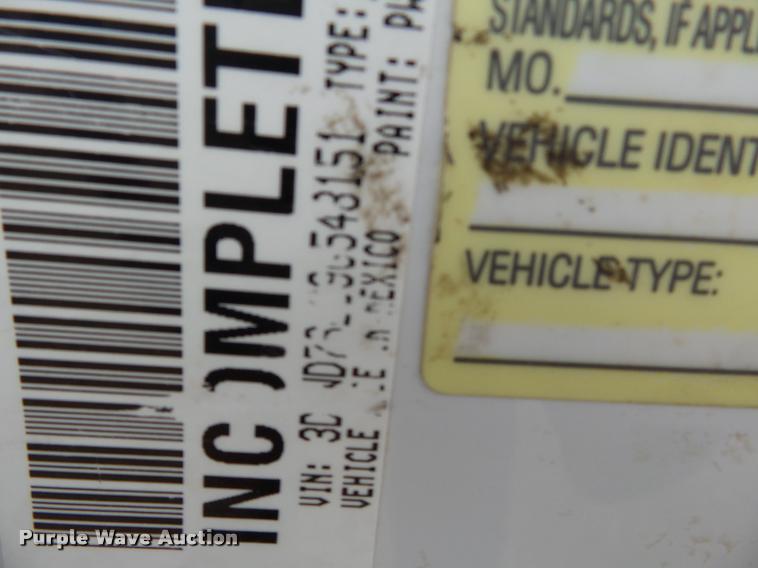 image for item K3293 2009 Dodge Ram 5500 bucket truck