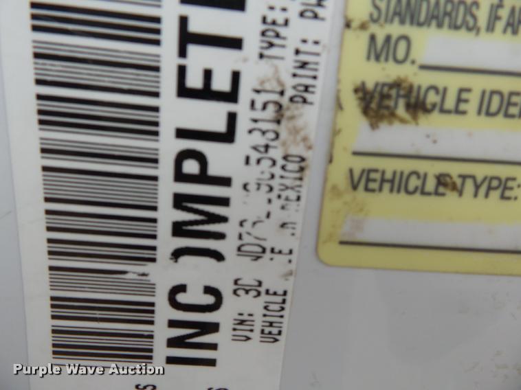 image for item K3293 2009 Dodge Ram 5500 bucket truck