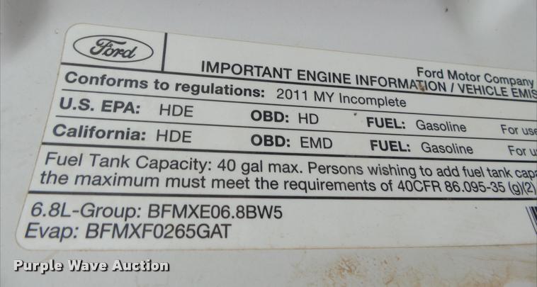 image for item K3294 2011 Ford F550 bucket truck