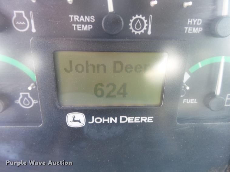 image for item K3307 2004 John Deere 624J wheel loader