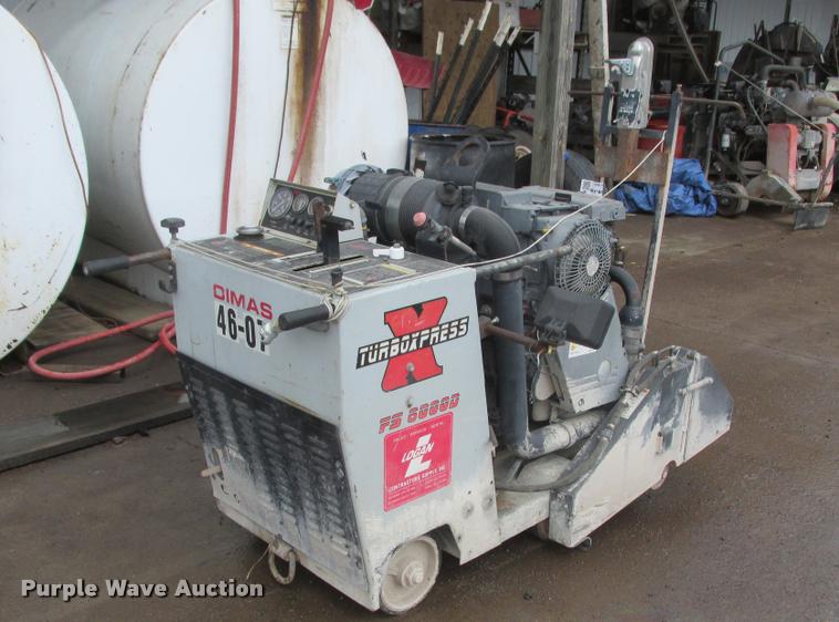 image for item K6156 Dimas FS6000/14D Turbo Xpress concrete saw
