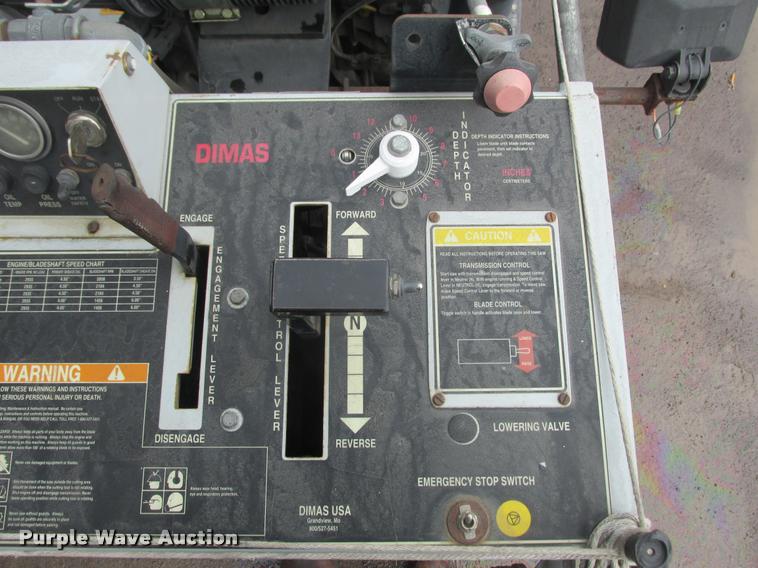 image for item K6156 Dimas FS6000/14D Turbo Xpress concrete saw