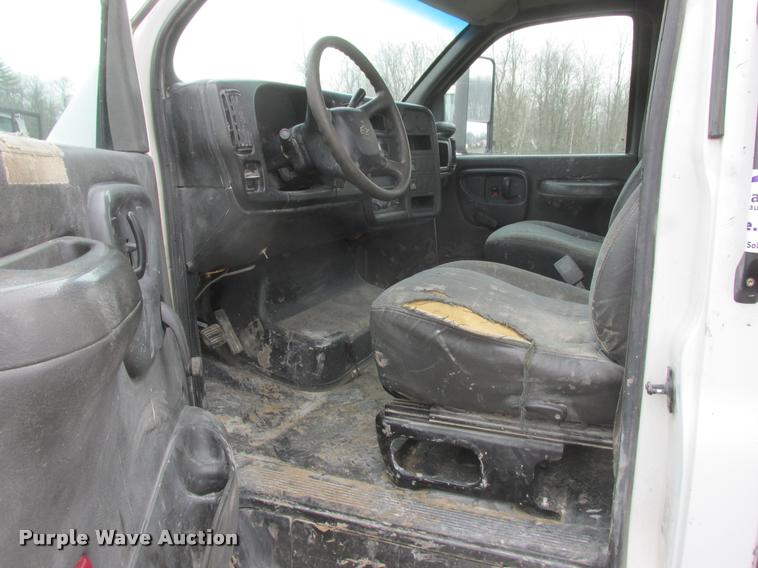 image for item K6158 2003 Chevrolet C5500 flatbed truck