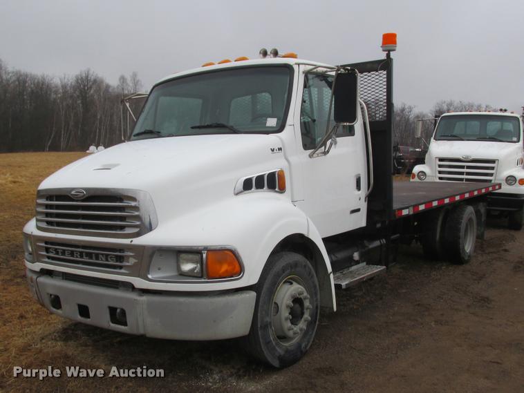 image for item K6160 2001 Sterling M6500 Acterra flatbed truck