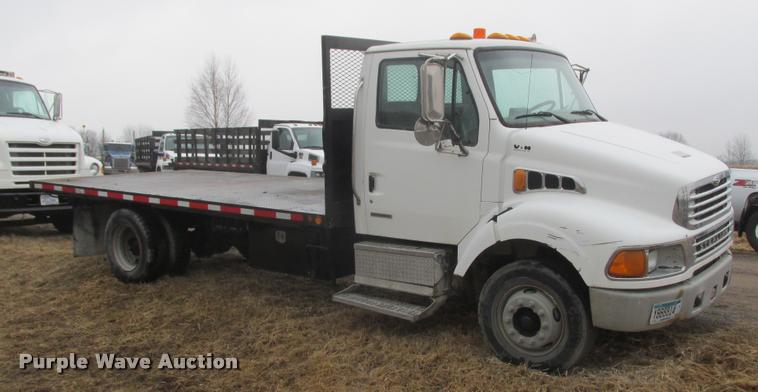 image for item K6160 2001 Sterling M6500 Acterra flatbed truck