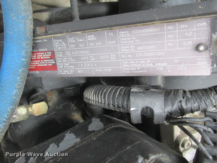 image for item K6160 2001 Sterling M6500 Acterra flatbed truck