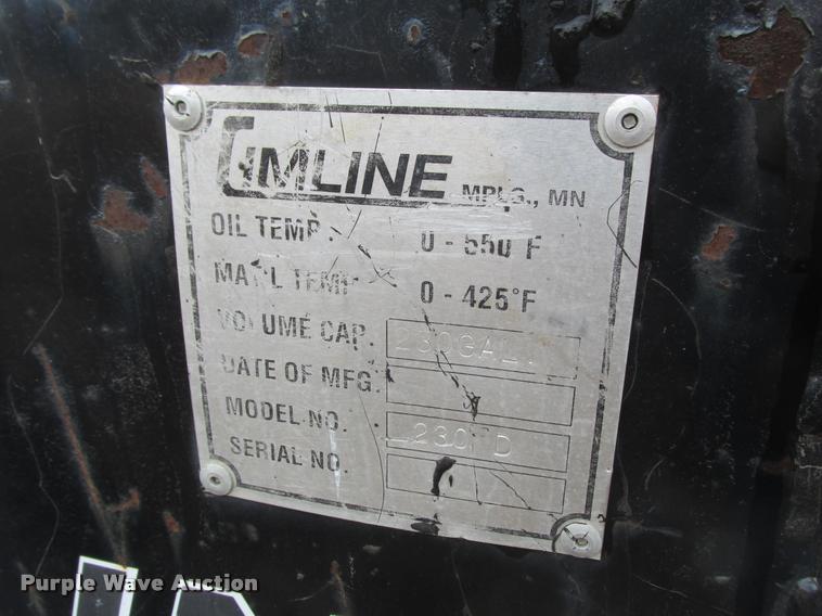 image for item K6162 2006 Cimline 230 Magma pothole patcher