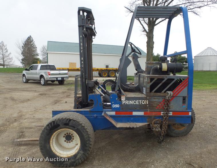 image for item K7684 1998 Teledyne Princeton D50 piggyback forklift
