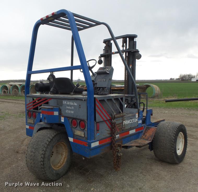 image for item K7684 1998 Teledyne Princeton D50 piggyback forklift