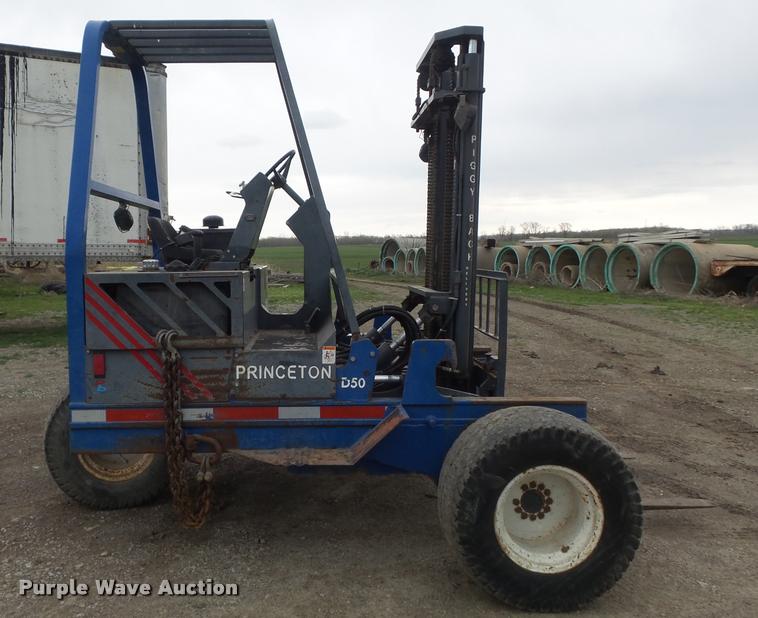 image for item K7684 1998 Teledyne Princeton D50 piggyback forklift