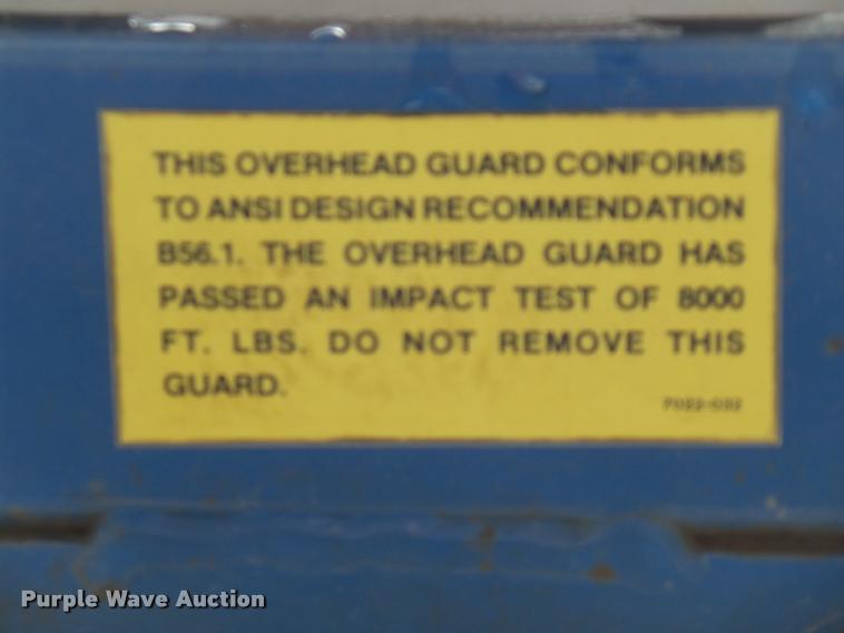 image for item K7684 1998 Teledyne Princeton D50 piggyback forklift