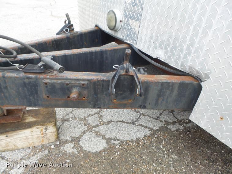image for item K7687 2002 Doolittle enclosed cargo trailer