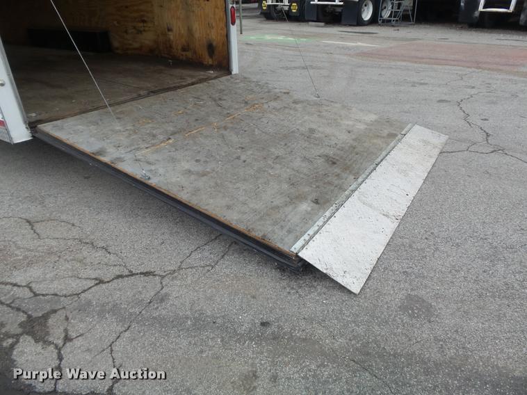 image for item K7687 2002 Doolittle enclosed cargo trailer