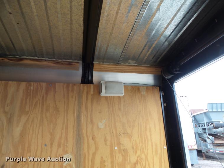 image for item K7687 2002 Doolittle enclosed cargo trailer