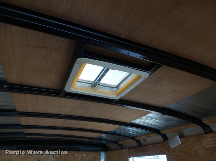 image for item K7687 2002 Doolittle enclosed cargo trailer