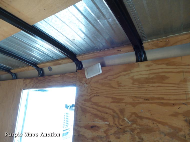 image for item K7687 2002 Doolittle enclosed cargo trailer