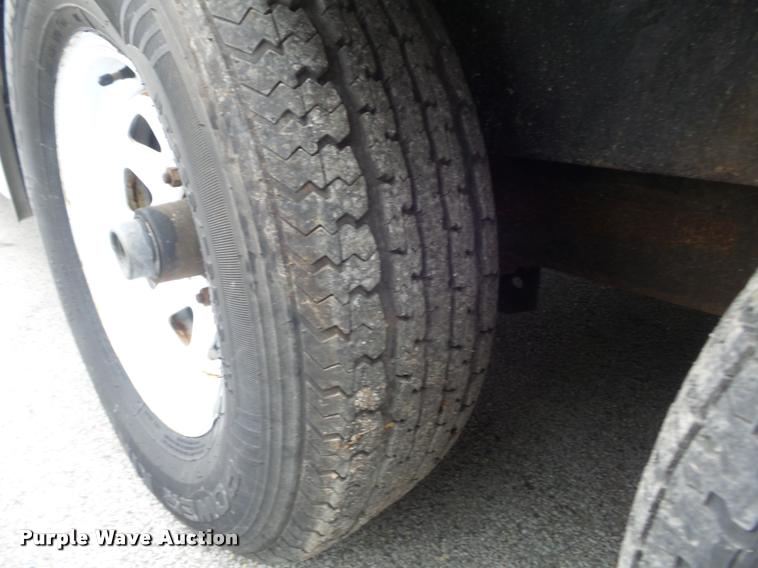 image for item K7687 2002 Doolittle enclosed cargo trailer