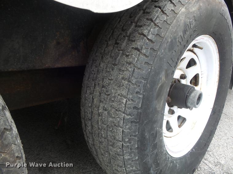 image for item K7687 2002 Doolittle enclosed cargo trailer