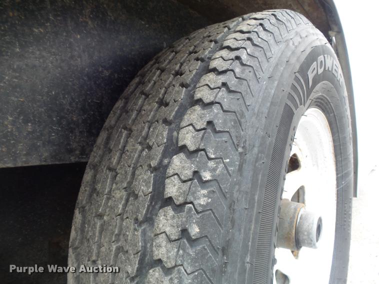 image for item K7687 2002 Doolittle enclosed cargo trailer