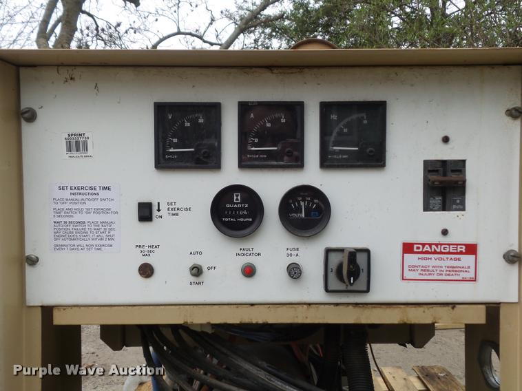 image for item K7694 1998 Generac generator