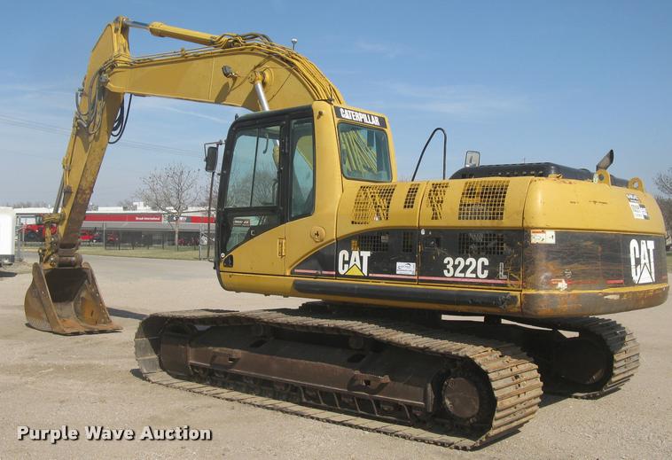 image for item L3982 2005 Caterpillar 322C L excavator