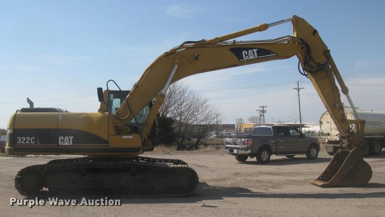 image for item L3982 2005 Caterpillar 322C L excavator