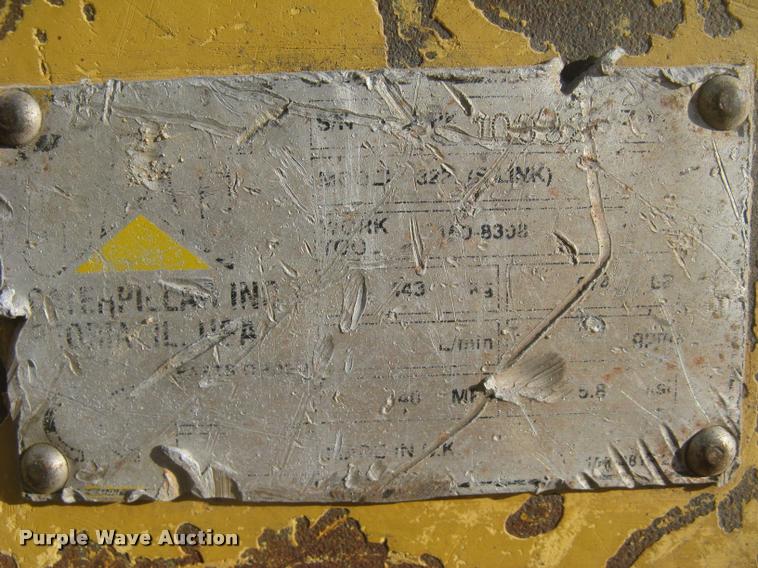 image for item L3982 2005 Caterpillar 322C L excavator