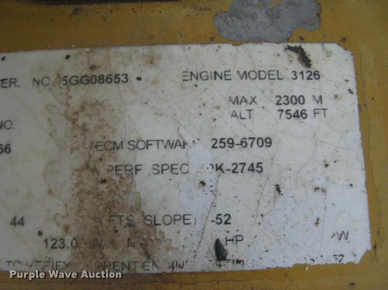 image for item L3982 2005 Caterpillar 322C L excavator