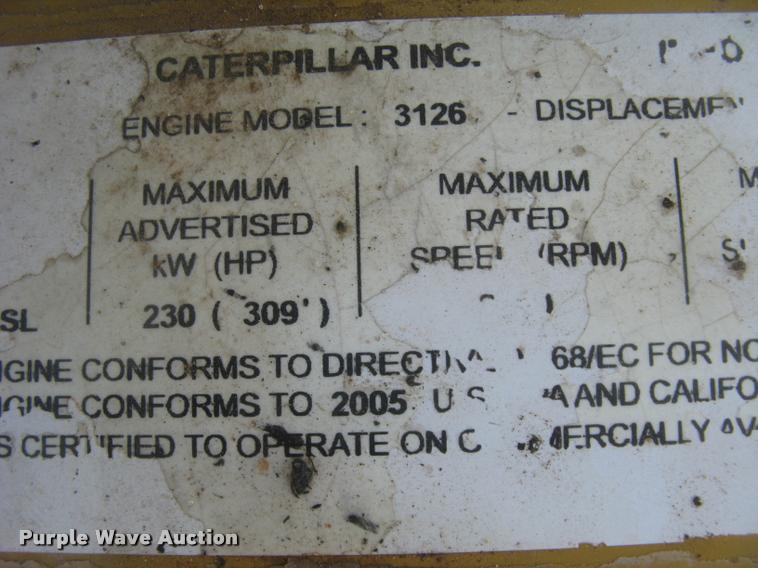 image for item L3982 2005 Caterpillar 322C L excavator