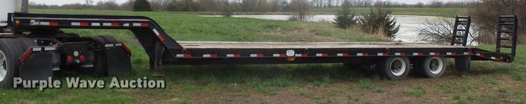 image for item L4661 2014 Haul Ass Trailers LB35-T lowboy equipment trailer