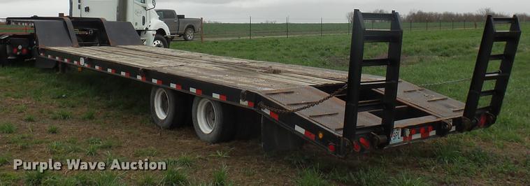 image for item L4661 2014 Haul Ass Trailers LB35-T lowboy equipment trailer