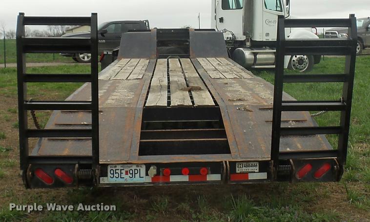 image for item L4661 2014 Haul Ass Trailers LB35-T lowboy equipment trailer