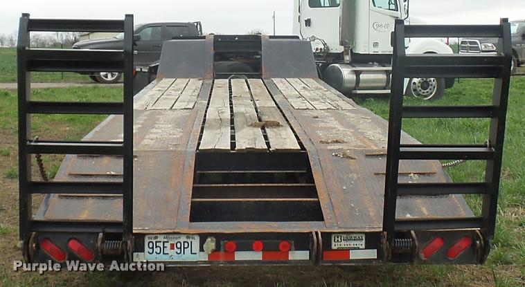 image for item L4661 2014 Haul Ass Trailers LB35-T lowboy equipment trailer