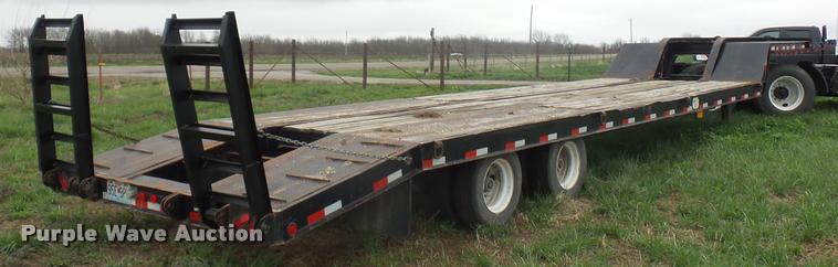 image for item L4661 2014 Haul Ass Trailers LB35-T lowboy equipment trailer