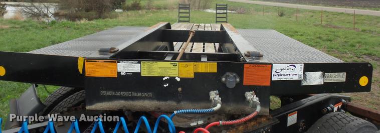 image for item L4661 2014 Haul Ass Trailers LB35-T lowboy equipment trailer