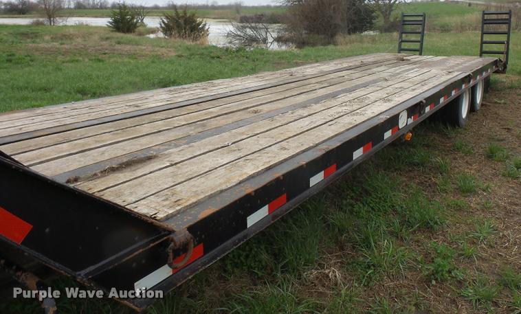 image for item L4661 2014 Haul Ass Trailers LB35-T lowboy equipment trailer
