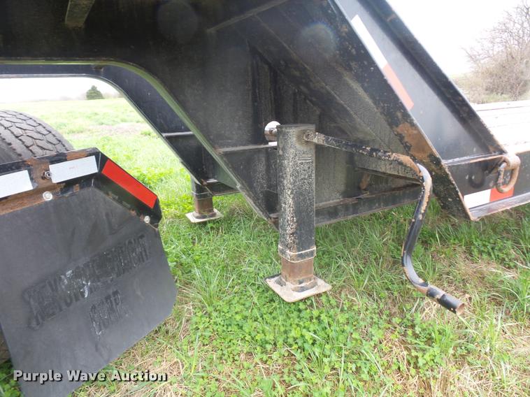 image for item L4661 2014 Haul Ass Trailers LB35-T lowboy equipment trailer